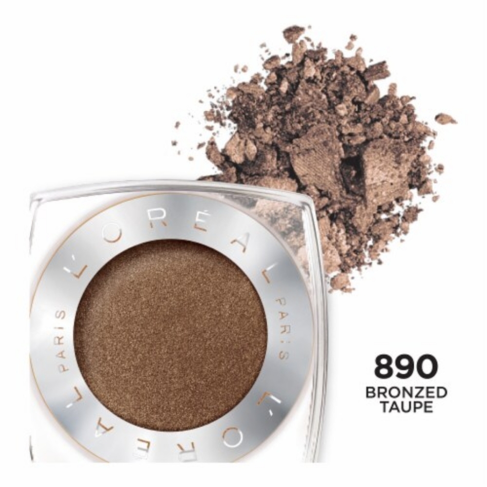 L'Oreal Paris Infallible 24HR Eyeshadow Eye Shadow, 890 Bronzed Taupe